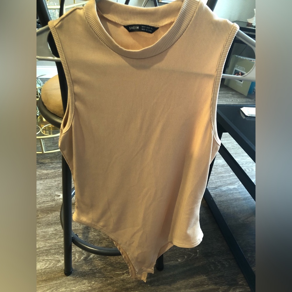 Beige bodysuit